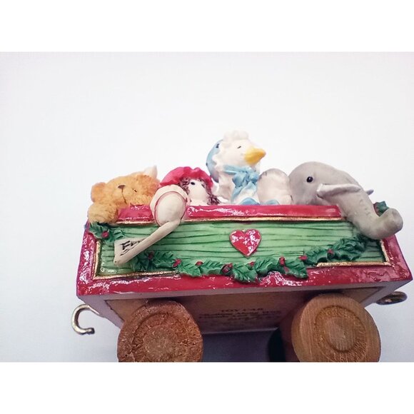 Cherished Teddies Toy Car Figurine 219096 Rolling Along With Friends And Smiles - Picture 14 of 14